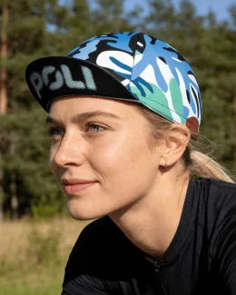 Cycling Cap in Fabric - SILVA