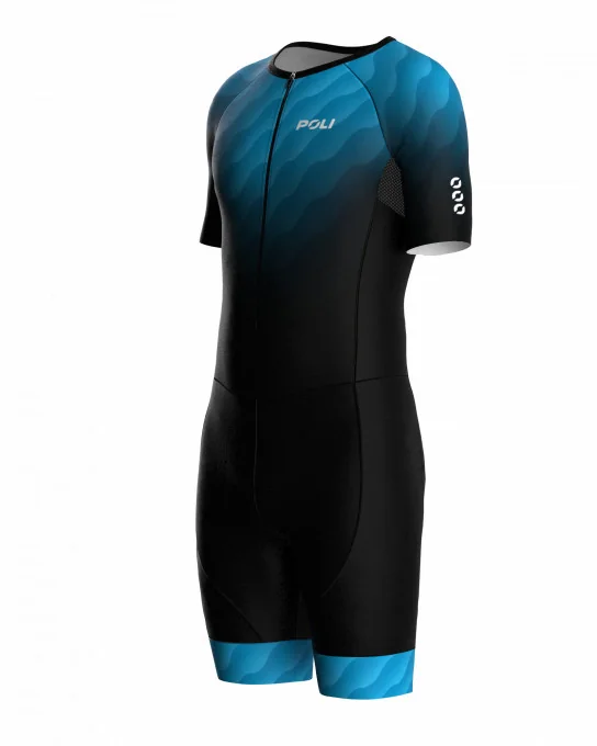 Unisex Kurzarm-Triathlonanzug - SWELL
