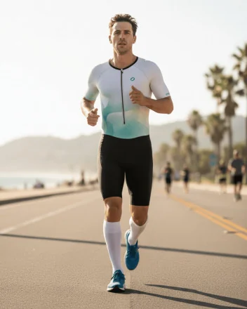 Short Sleeve Unisex Trisuit - NAUTILUS