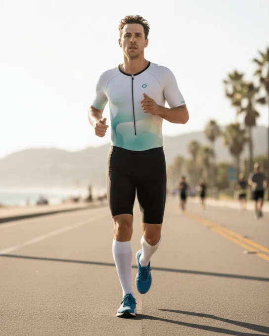 Short Sleeve Unisex Trisuit - NAUTILUS
