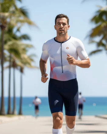 Short Sleeve Unisex Trisuit - NAUTILUS