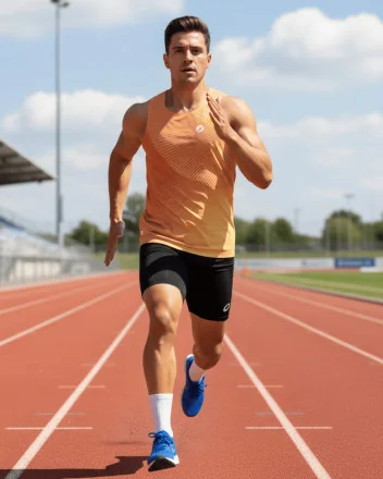 Technisches Leichtathletik-Top für Herren - RADIANCE