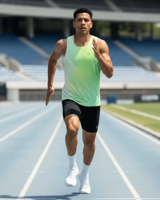 Technisch heren atletiek singlet - RADIANCE