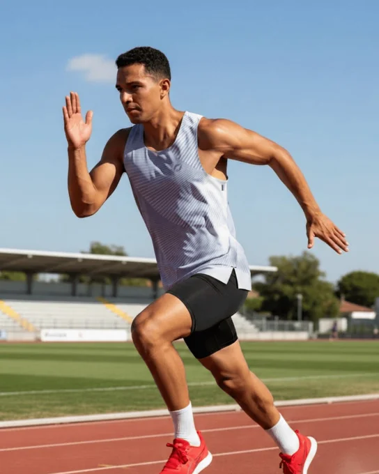 Technisch heren atletiek singlet - RADIANCE