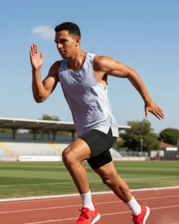 Technisch heren atletiek singlet - RADIANCE