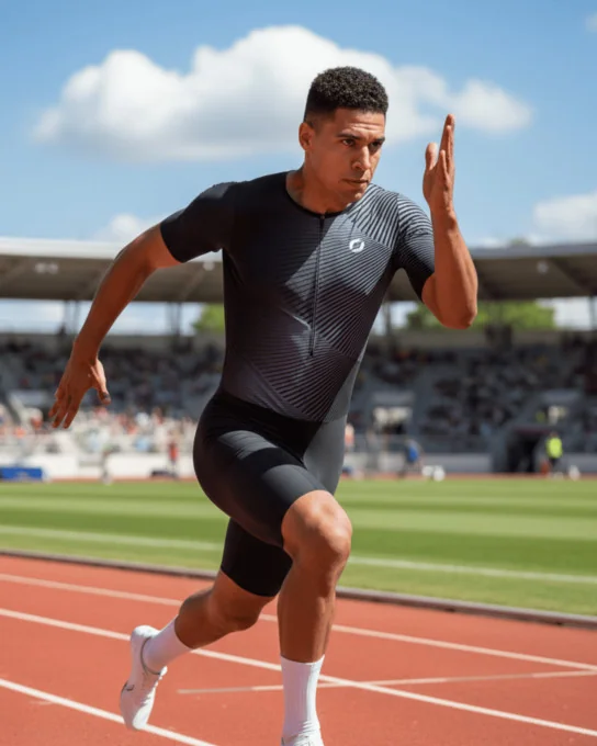 Heren atletiek singlet pak - RADIANCE