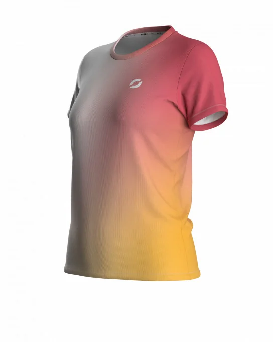 Dames hardloop T-shirt met korte mouwen - PHOTON