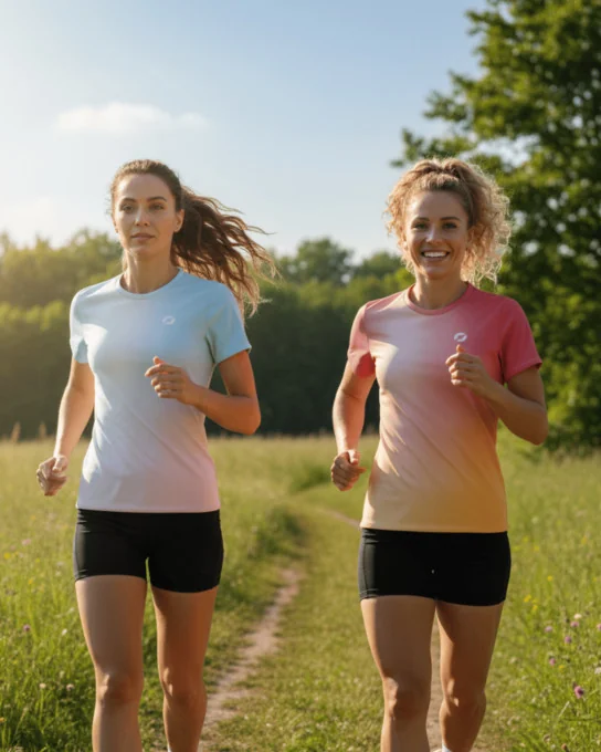 Kurzarm-Laufshirt für Damen - PHOTON