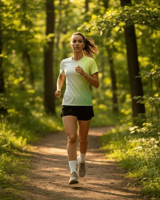 Kurzarm-Laufshirt für Damen - PHOTON