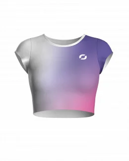 Dames atletiek sportbeha met korte mouwen - PHOTON