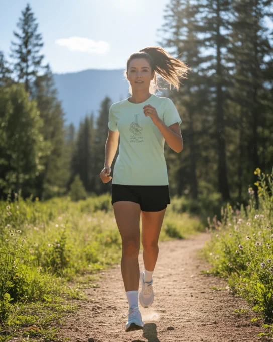 Damen Lauf-T-Shirt - LA VIE EN RUN