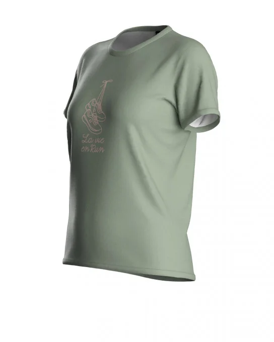 Dames loop T-shirt - LA VIE EN RUN