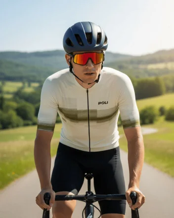 Unisex Fitted Cycling Jersey - ÉCHAPPÉE