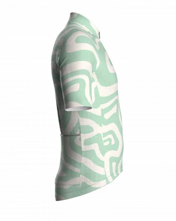 Unisex Fitted Cycling Jersey - GROOVY