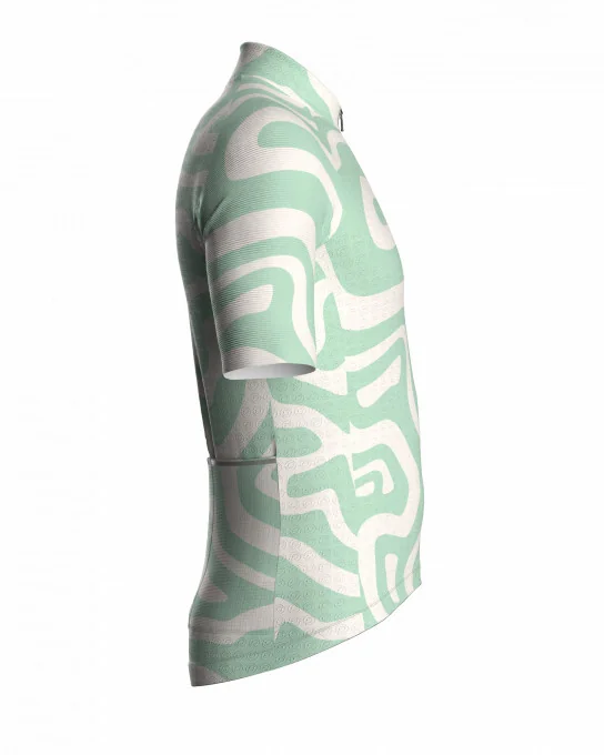 Unisex Fitted Cycling Jersey - GROOVY