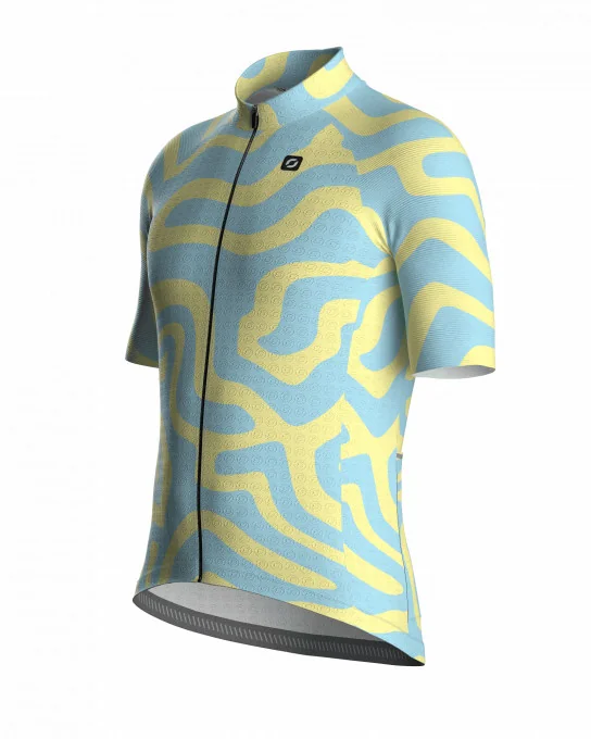 Unisex Fitted Cycling Jersey - GROOVY