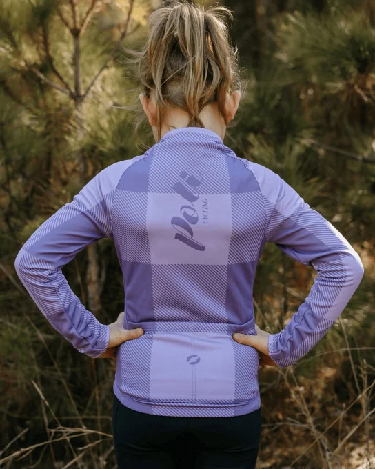 Langarm-Trikot für Mädchen – MILIO VICHY