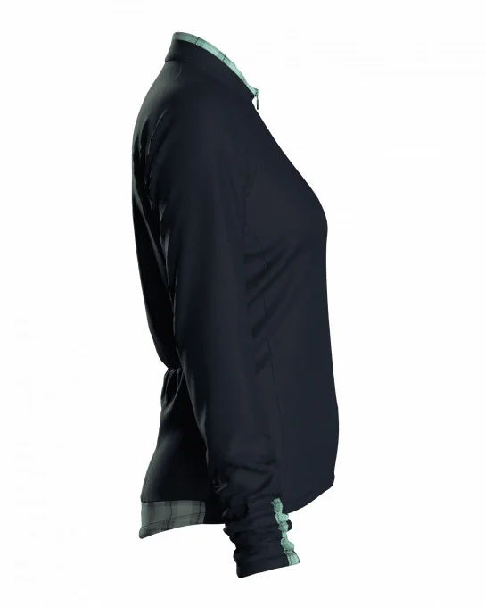 Langarm-Radtrikot für Damen – VICHY