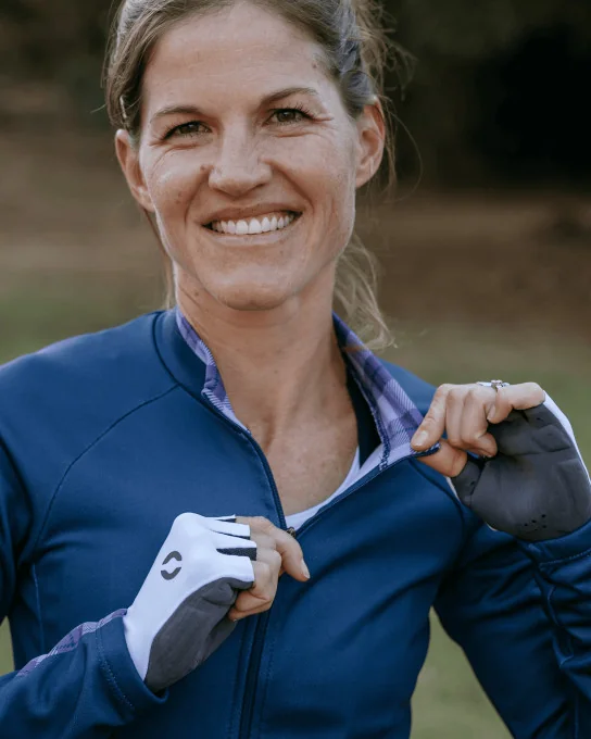 Langarm-Radtrikot für Damen – VICHY