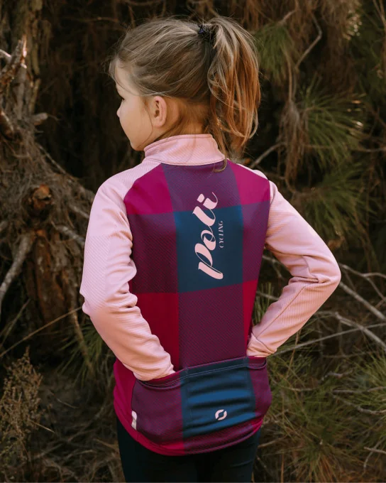 Thermisch fietsvestje voor meisjes – CHESTY VICHY