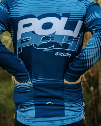 Fietstruitje met lange mouwen voor jongens – MILIO RACING
