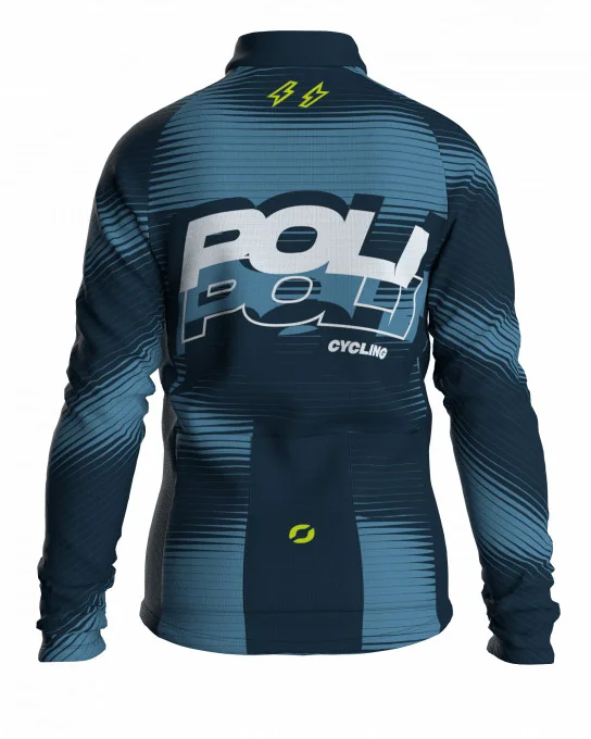 Langarm-Radtrikot für Jungen – MILIO RACING