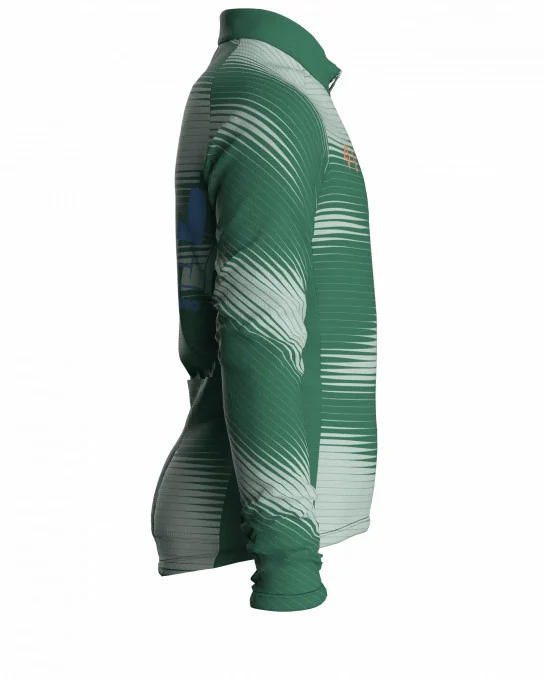 Langarm-Radtrikot für Jungen – MILIO RACING