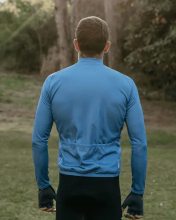 Herenfietstruitje met lange mouwen – EMIL RACING