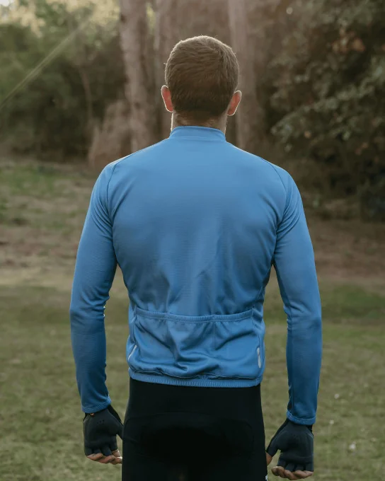 Herenfietstruitje met lange mouwen – EMIL RACING