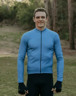 Herenfietstruitje met lange mouwen – EMIL RACING