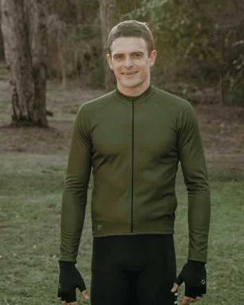 Men’s Long-Sleeve Cycling Jersey – EMIL RACING