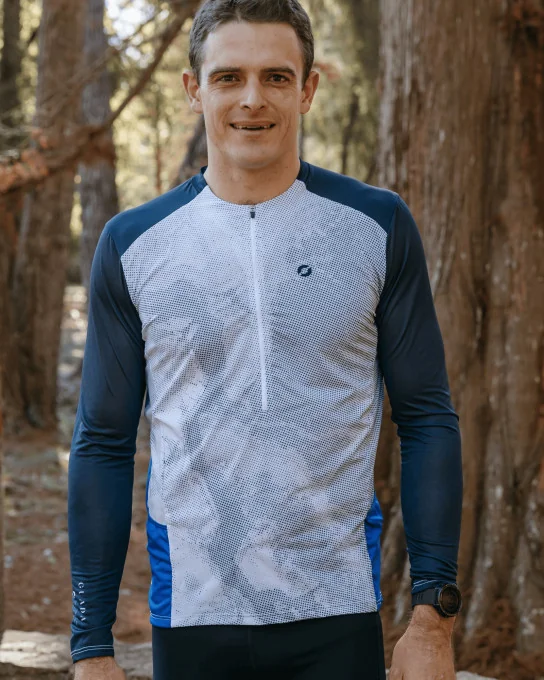 Men’s Long-Sleeve Trail Running Jersey – WILD