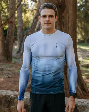 Heren hardloopshirt met lange mouwen – STORM