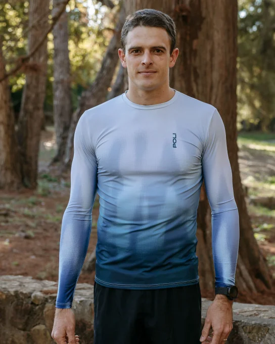 Men’s Long-Sleeve Running T-Shirt – STORM