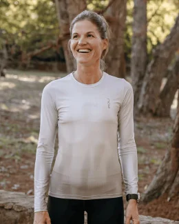 Langarm-Laufshirt für Damen – STORM