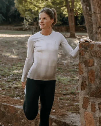 Langarm-Laufshirt für Damen – STORM