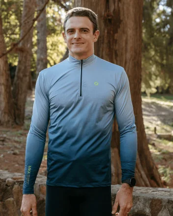 Heren hardloopshirt met lange mouwen – CLOUD