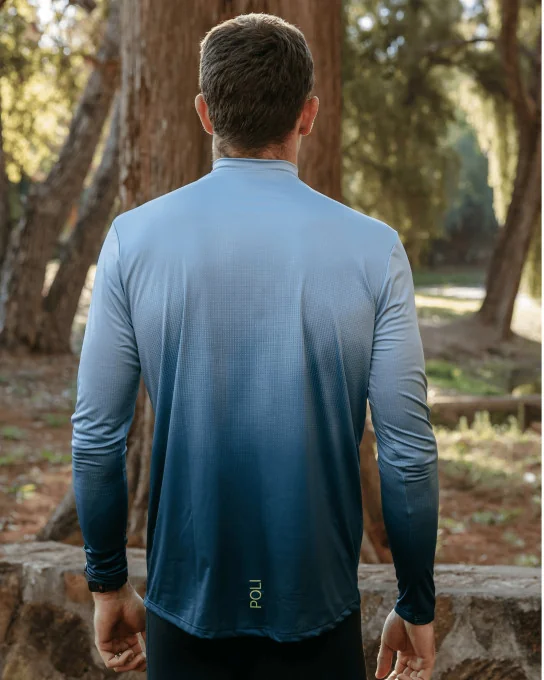 Heren hardloopshirt met lange mouwen – CLOUD