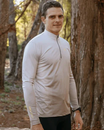 Langarm-Laufshirt für Herren – CLOUD