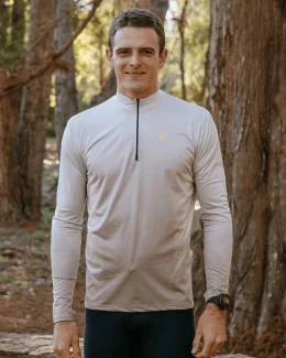 Langarm-Laufshirt für Herren – CLOUD