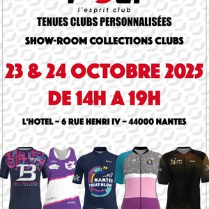 @poli_wear, marque française spécialisée dans la fabrication des tenues clubs personnalisées depuis 1979 a le plaisir de vous inviter à découvrir ses nouveautésRetrouvez notre commercial Centre-Ouest @guillaume_de_poli les 23 et 24 OCTOBRE 2025 de 14h à 19h à NANTES - l'HOTEL - 6 rue Henri IV (juste à côté du chateau des Ducs de Bretagne)Comme de nombreux clubs, faites confiance à POLI pour la fabrication de vos tenues clubs! 🚴‍♂️ CYCLISME 🏊‍♂️ TRIATHLON 🏃‍♀️ ATHLETISME 🚣 AVIRON 💶 Tarifs attractifs ✅ Aucun minimum par référence 🆓 Frais de maquette et création offerts 🔄 Réassort au même tarif que la commande initiale Demande d'informations et devis: 📲 06.81.53.70.73 📧 guillaume@poli.fr 💻 www.poli.fr