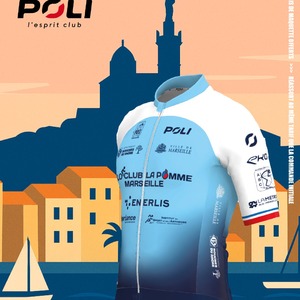 📍Focus sur nos clubs partenaires! @poli_wear accompagne depuis plusieurs saisons le @veloclublapommemarseille 🤝Un projet de tenues club? 📲 Contactez-nous 🔵 Pas de limites à votre créativité ⚪️ Délais respectésSublimez vos tenues club avec @poli_wear ! 💻 www.poli.fr