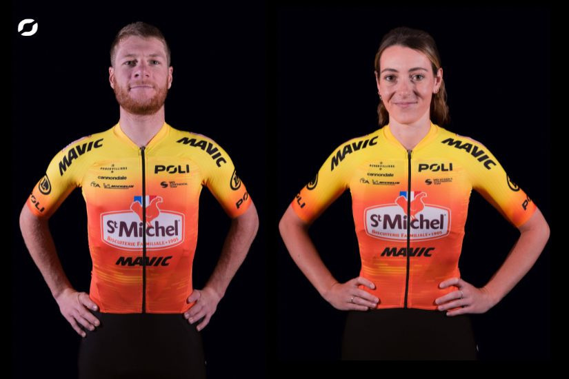 Le nouveau maillot 2024 de l’équipe St Michel - Mavic - Auber93
